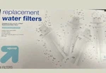 Up & Replacement Water Filters For Pitchers Set Of 4. Fixed Price $15.99.