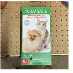 Rbaysale Pet Fountain Filter Cartridges 10-pack Green Carbon Cotton Odor. Fixed Price $15.00.
