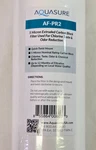 Aquasure Af-pr2 - 5 Micron Polypropylene Filter For Sediment Dirt Rust Sealed. Fixed Price $14.00.