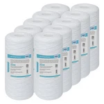 10 Pack 1/5/10 Micron 10" X 4.5" Whole House String Wound Sediment Water Filter. Fixed Price $42.95.