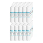 1-50pk 10"x2.5" Pp Grooved Sediment Water Filter Ro Whole House 0.5/1/5 Micron. Fixed Price $97.14.