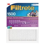 Filtrete Allergen, Bacteria & Virus Air Filter, 1500 Mpr, 2002-4-hr. Fixed Price $42.39.