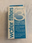 3pk New Genuine Capresso Charcoal Water Filters Model 4440.90 Coffee Maker. Fixed Price $10.00.