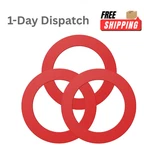 Ullnosoo 3 Pack Flush Valve Seal For Mansfield 210 211 Silicone Red. Fixed Price $16.87.