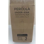 2 Pack Percola Pcl-31 Under Sink Water Filter Frcnstr Frcnstr100 Frc06. Fixed Price $18.95.