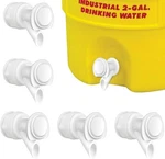 5 Pcs White Push Button Water Spigot Replacement For Igloo 2-10 Gallon Cooler. Fixed Price $20.65.