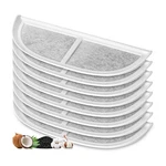 8 Packs Replacement Pet Water Fountain Filter Compatible With Eufy White. Fixed Price $23.23.