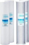 Geekpure Whole House Pp Sediment And Carbon Block Replacement Filters 4.5x20inch. Fixed Price $76.99.