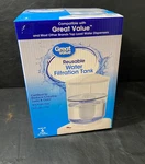 Great Value Reusable Water Filtration Tank 2 Gallon Capacity H2o Drinking Filter. Fixed Price $21.99.