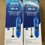 2 Pack Finvie Fin-36 Rv Water Filters Compatible With Camco 40043 40013. Fixed Price $39.99.