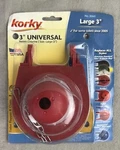 Korky 3060 Universal Toilet Flapper Replaces Most Large 3-inch Flappers - Long. Fixed Price $15.29.