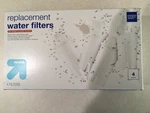 Up&up Replacement Water Filter Cartridges 4-pack For Brita, 40 Gal. Fixed Price $15.99.