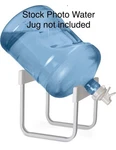 Brio Metal 3-5 Gallon Water Jug Dispensing Stand, 2 Dispenser Valves Countertop. Fixed Price $29.99.