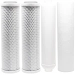Cfs 4 Pack Replacement Water Filter Kit Includes Carbon Block,.... Fixed Price $25.74.