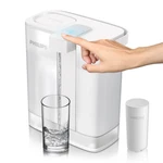 Gozero Next-gen Instant Water Filter Pitcher, Rechargeable Battery, Mirco-x Clea. Fixed Price $134.63.