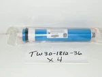 4 Dow Filmtec Ro Membranes Tw30-1812-36 36 Gpd Gallons Per Day Reverse Osmosis. Fixed Price $110.45.