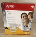 Dupont Wfpt075x Vista Water Pitcher With 40 Gallon Filter Cartridge New. Fixed Price $18.39.