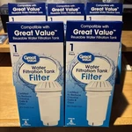 5 Pack Great Value Water Filtration Tank Replacement Filter For Gvrwft G4. Fixed Price $49.99.