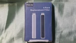 Feelso 4 Pack Replacement Faucet Filter Plastic White Black. Fixed Price $12.99.