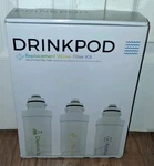 Drinkpod Replacement Water Filter Kit Version 202101 Dp-ez3-set New!. Fixed Price $74.88.