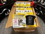 20 Qty! Bulk Lot- Fernco Fts-4cf Toilet Seal Wax Free Fits 4" Drain 4cf Icc Pmg. Fixed Price $200.00.