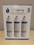New Sealed 3 Pack Purespring Refrigerator Water Filter Ps-lt800p For Ps-lt800p-s. Fixed Price $21.98.