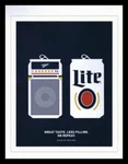 2018 Miller Lite Beer Great Taste Less Fill 11x14 Framed Original Advertisement. Fixed Price $34.99.