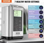 Vevor Water Ionizer Machine Purifier Ph3.5-10.5 W/ 3.8" Lcd Touch Panel. Fixed Price $1000.00.