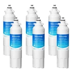 Waterdrop Refrigerator Water Filter, Replacement For Lg Lt800p , Pack Of 6. Fixed Price $35.99.