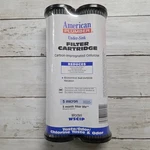 American Plumber Filter Cartridge 2 Pack Black W5cip Under-sink Carbon 5 Micron. Fixed Price $15.99.