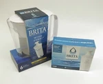 Brita Small 6 Cup Water Filter Pitcher With 4 Standard Filters New Damaged. Read. Fixed Price $18.00.