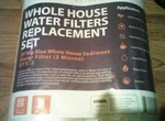 Aquaboon 5 Micron 20" Sediment Water Filter Replacement Cartridge 2 Pack Home. Fixed Price $25.99.
