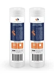 Aquaboon Grooved Sediment Water Filter 5 Micron 10" X 2.5" 2 Pack. Fixed Price $10.36.