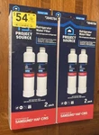 Project Source 3846784 Refrigerator Water Filter 4 Pack (2 Packs Of 2). Fixed Price $17.99.