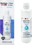 Lg Lt1000p - 6 Month / 200 Gallon Capacity Replacement Refrigerator Water Filter. Fixed Price $75.46.