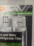 Hdx Fmw-2 Refrigerator Water Filter For Whirlpool Model 5. Fixed Price $5.44.