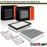 Engine & Activated Carbon Cabin Air Filter For Mercedes-benz W204 C300 2.0l. Fixed Price $37.28.