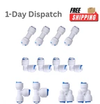 Jbtoziuy 12 Pcs 1 4 Inch Quick Connect Fittings For Ro Water System. Fixed Price $11.78.