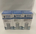 New Refresh R-9910 Refrigerator Water Filter Frigidaire Aquafresh Sentinel Qty 3. Fixed Price $15.00.