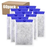 Pewyoke 60 Pack Large Aquarium Filter Cartridges Compatible Whisper Bag. Fixed Price $118.95.