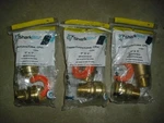 Lot Of 3 New Sharkbite 1" X Push To Connect Water Filter Kit 972092 Copper. Fixed Price $45.00.