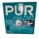 Pur Plus Faucet Mount Water Purifier Filter System Chrome New Pfm400hv4. Fixed Price $32.99.