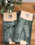 Newbridge Set/8 Holly Green Elegance Plaid 17" Cloth Napkin Christmas New. Fixed Price $20.69.