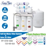 Simpure 6 Stage Alkaline Reverse Osmosis Water Filter System + Extra 28 Filters. Fixed Price $239.99.