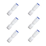 Eshiong 1/4" Push To Connect One Way Check Valve For 1/4'' Inch, White&blue. Fixed Price $18.90.