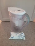 Brita Large 10 Cup Grand Water Pitcher With Extra Unused Filter - White. Fixed Price $11.25.