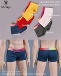 Sa Toys 1/6 Sa006c Men's Blue Underwear Briefs Fit 12" Male Seamless Figure Body. Fixed Price $16.06.