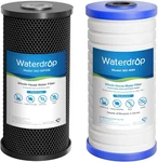 Waterdrop Whole House Water Filter Carbon, Any 10" X 4.5" System, 5 Micron. Fixed Price $39.99.