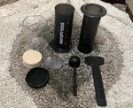 Aeropress Xl Coffee Press Portable Maker 3-1 Brew Stainless Steel Filter. Fixed Price $75.00.