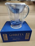 Brita 10 Cup Water Filter Pitcher White Pacifica With 1 Elite Bpa Free. Fixed Price $28.99.